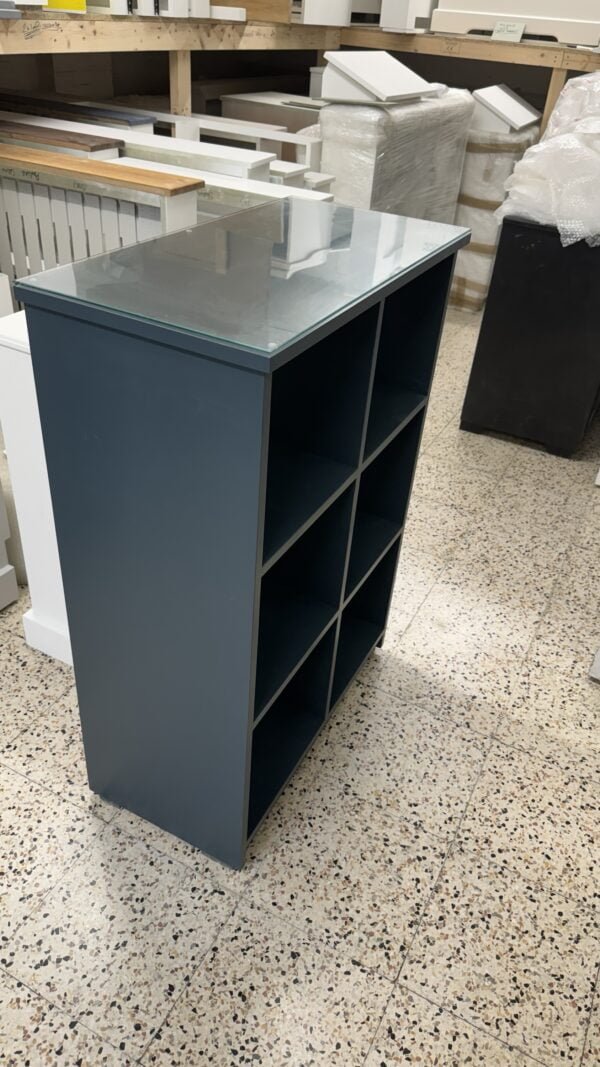 Kallax unit, high quality made, glass top 70 x 100 x 35