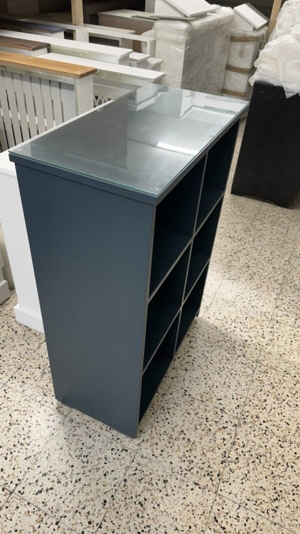 Kallax unit, high quality made, glass top 70 x 100 x 35