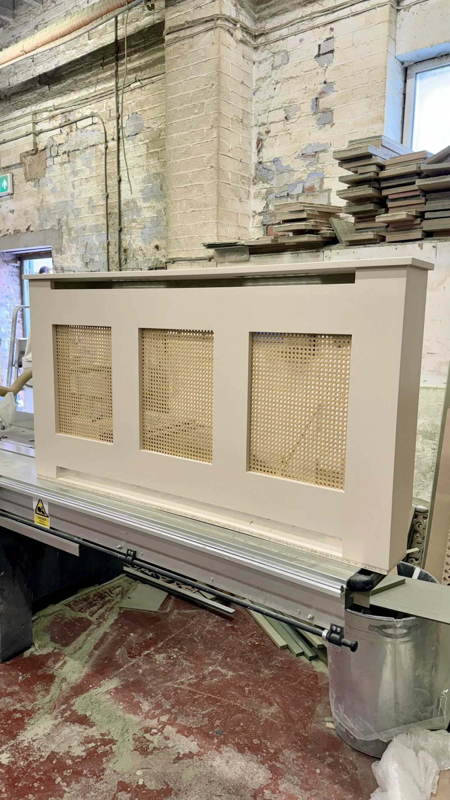 Bespoke Rattan Radiator Cover - Handcrafted Luxury