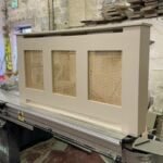 The Willow: Bespoke Cane Radiator Cover with Rattan Mesh Panels