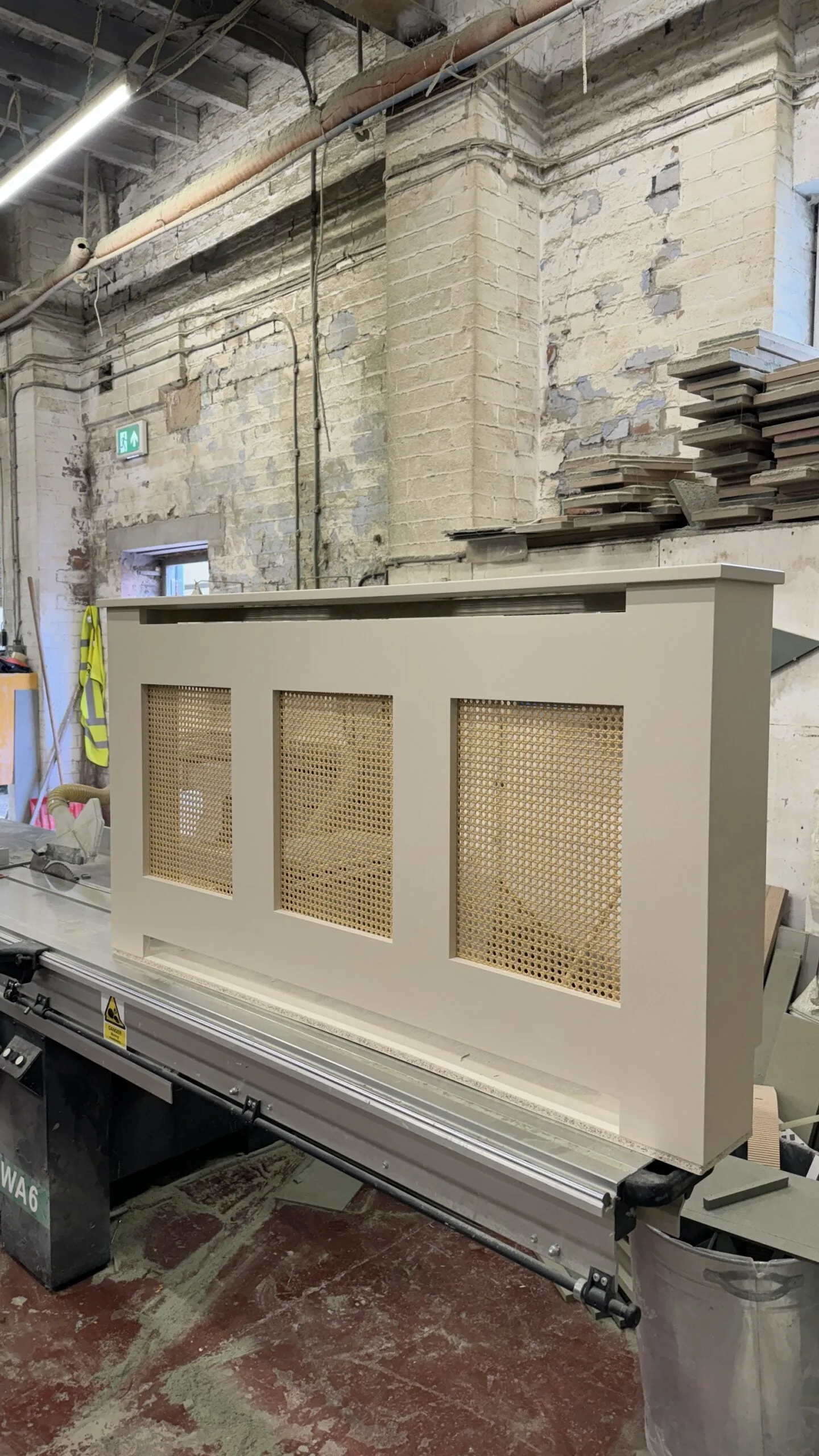 Bespoke Rattan Radiator Cover - Handcrafted Luxury
