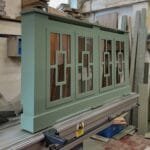 Mirrored Radiator Cabinet Rectangle Design