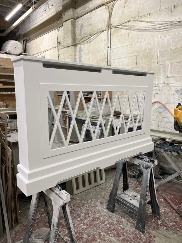 Deluxe Bailey Mirrored Radiator Enclosure