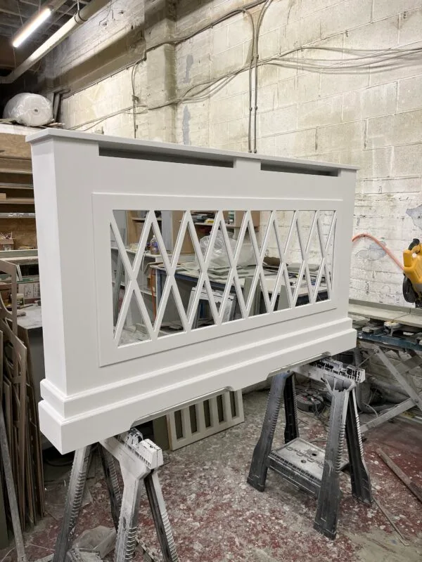 Deluxe Bailey Mirrored Radiator Enclosure