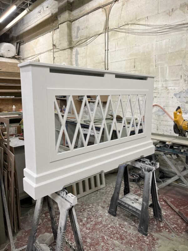 Deluxe Bailey Mirrored Radiator Enclosure