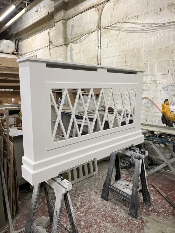 Deluxe Bailey Mirrored Radiator Enclosure