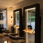 Bespoke Salon Mirror, LED Mirror, rear storage & LED lights