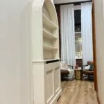 Curved Radiator Cover Bookcase, Curved Bookshelf