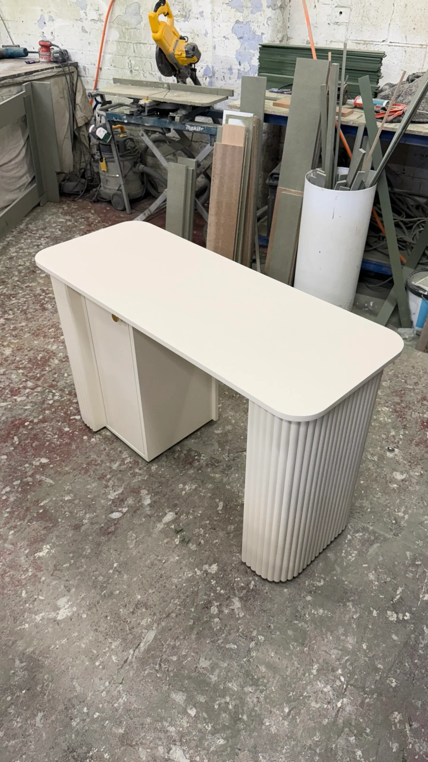 Bespoke Nail Desk, Single Manicure Station