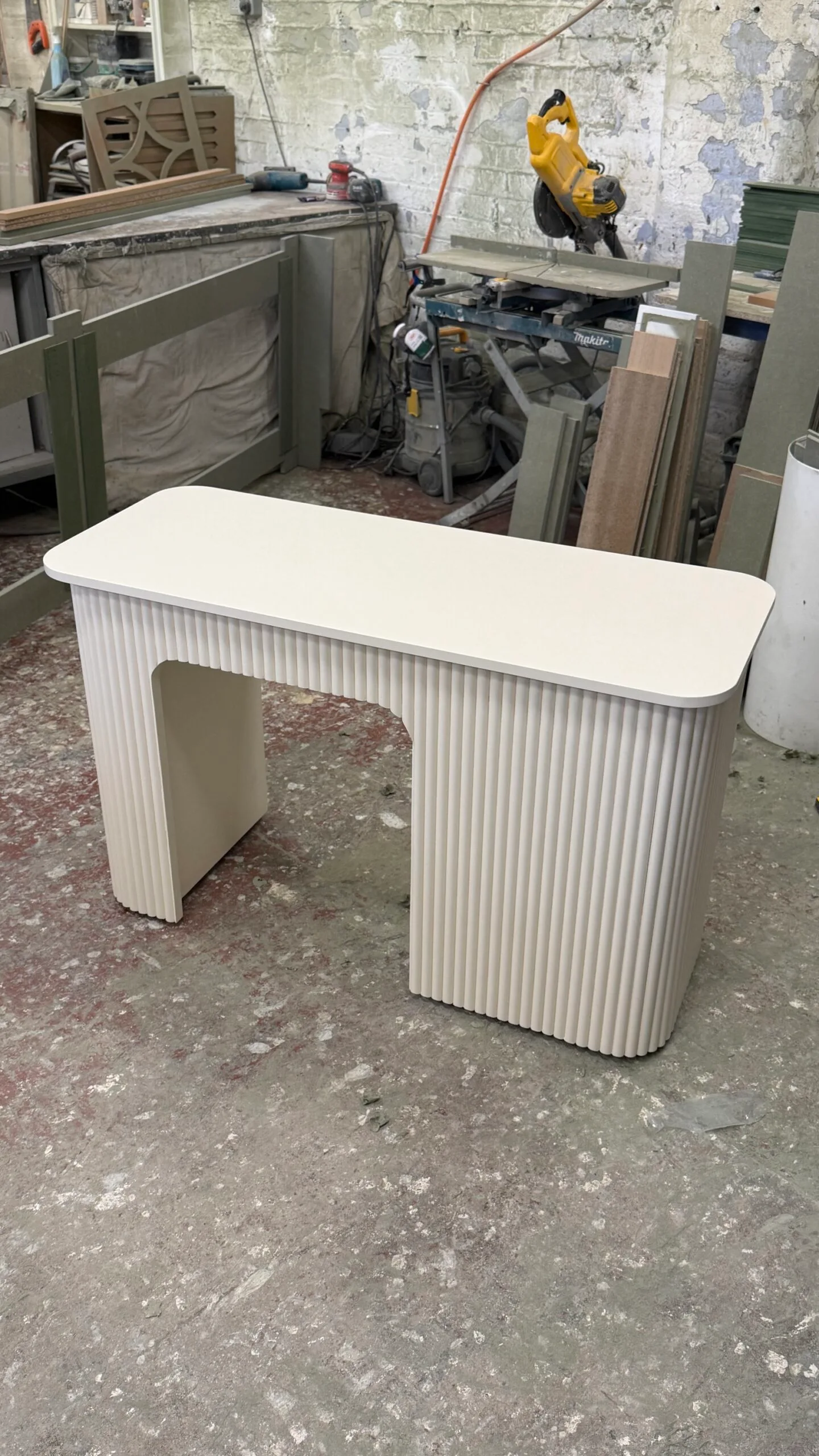 Bespoke Nail Desk, Single Manicure Station