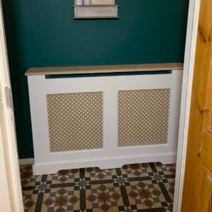 Regency Grill Radiator Cover with a Solid Oak Top