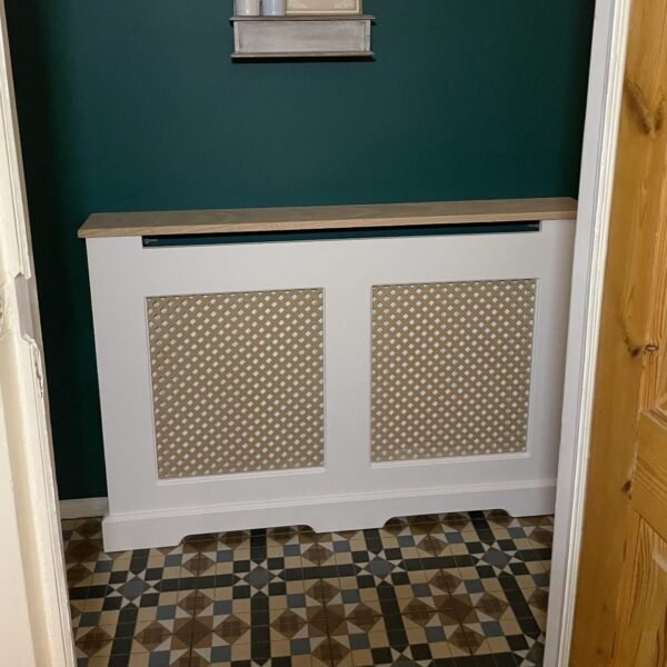 Regency Grill Radiator Cover with a Solid Oak Top