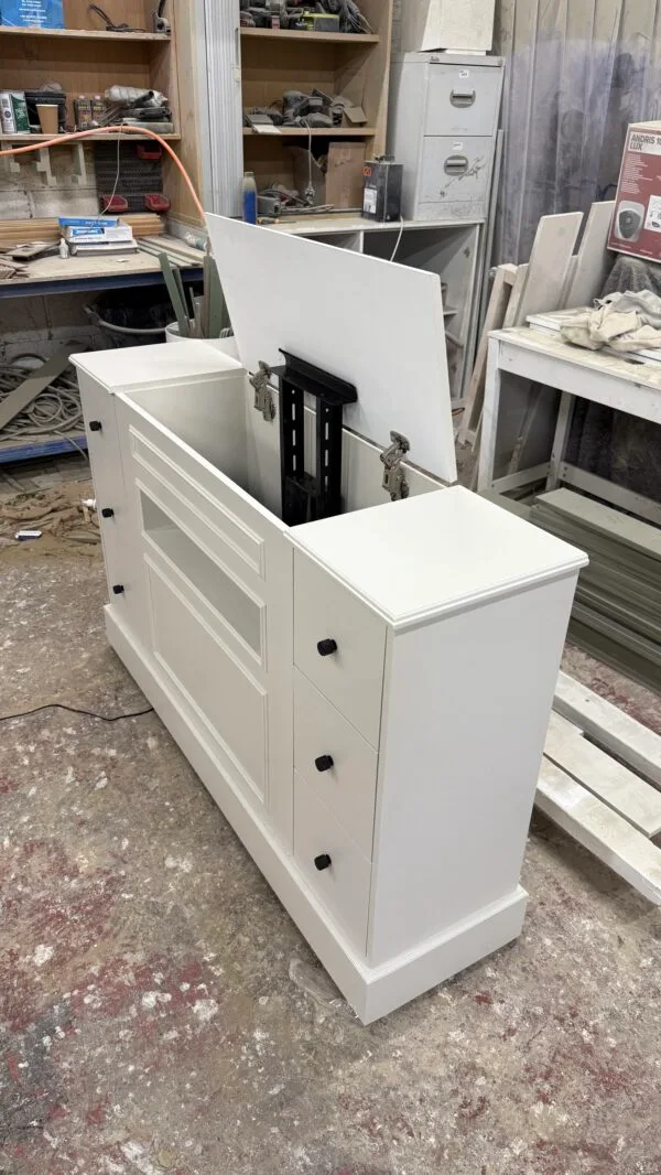 Motorised TV Stand, Bespoke TV Unit With Storage