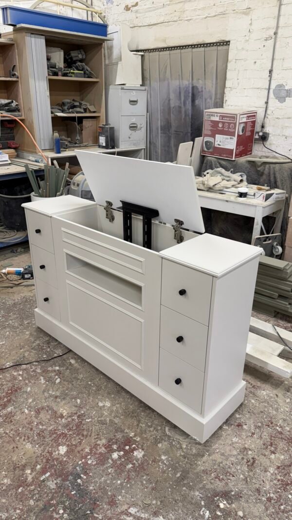 Motorised TV Stand, Bespoke TV Unit With Storage