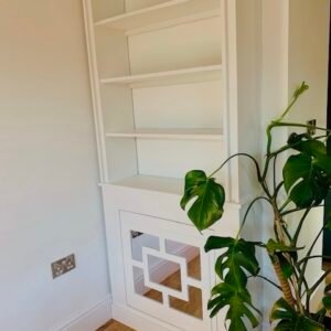 Luxury Bookcase Mirrored Radiator Cover