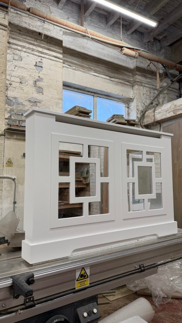 Mirrored Radiator Cabinet 90cm H x 130cm W x 15cm D