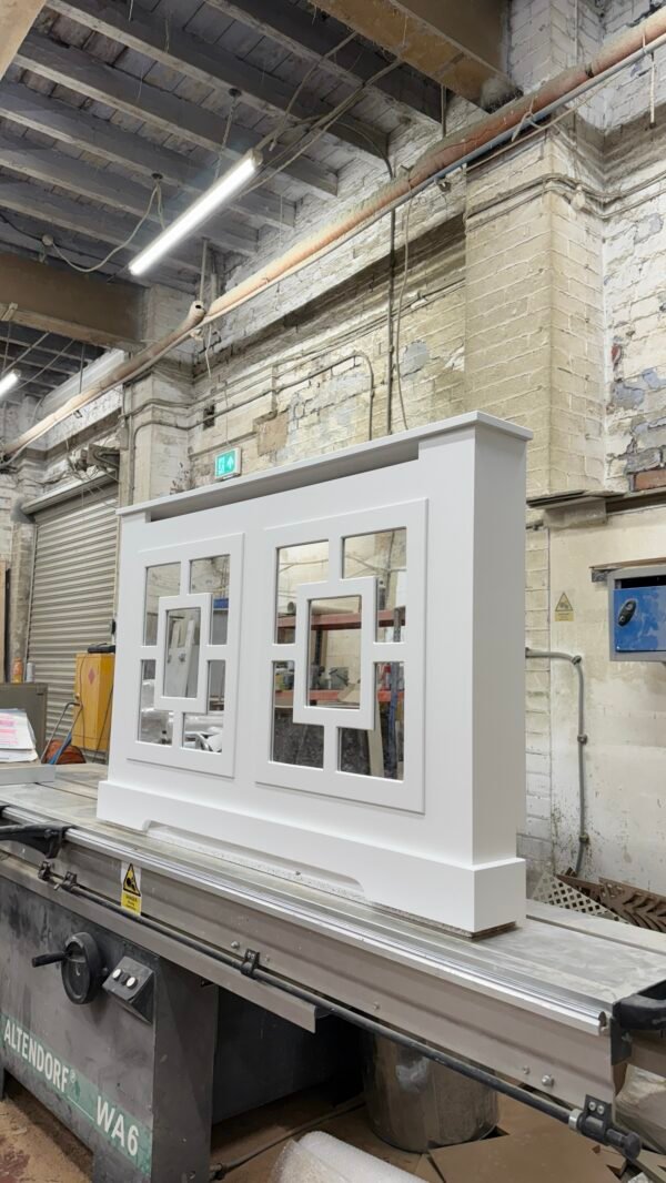 Mirrored Radiator Cabinet 90cm H x 130cm W x 15cm D