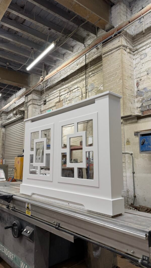 Mirrored Radiator Cabinet 90cm H x 130cm W x 15cm D