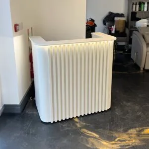 Bespoke Luxury Reception Desk, Small Reception Desk