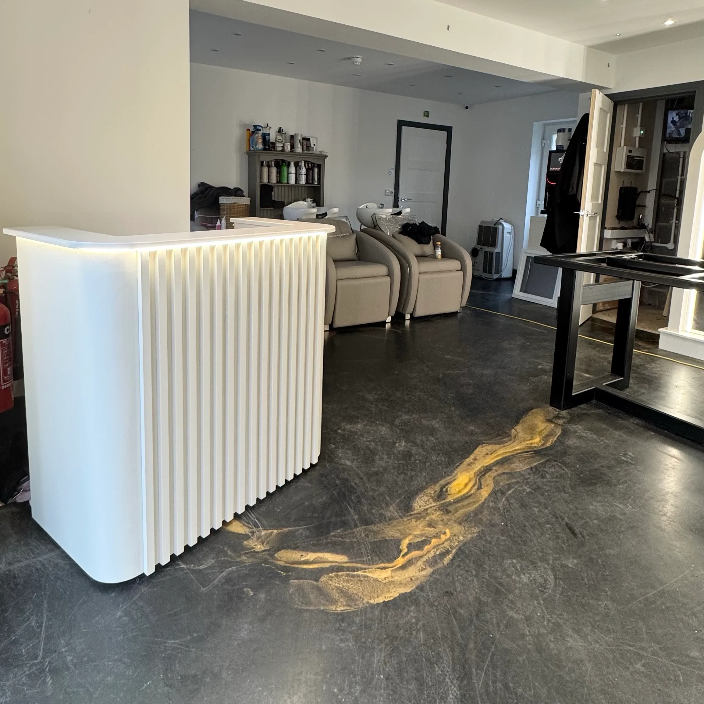 Bespoke Luxury Reception Desk, Small Reception Desk