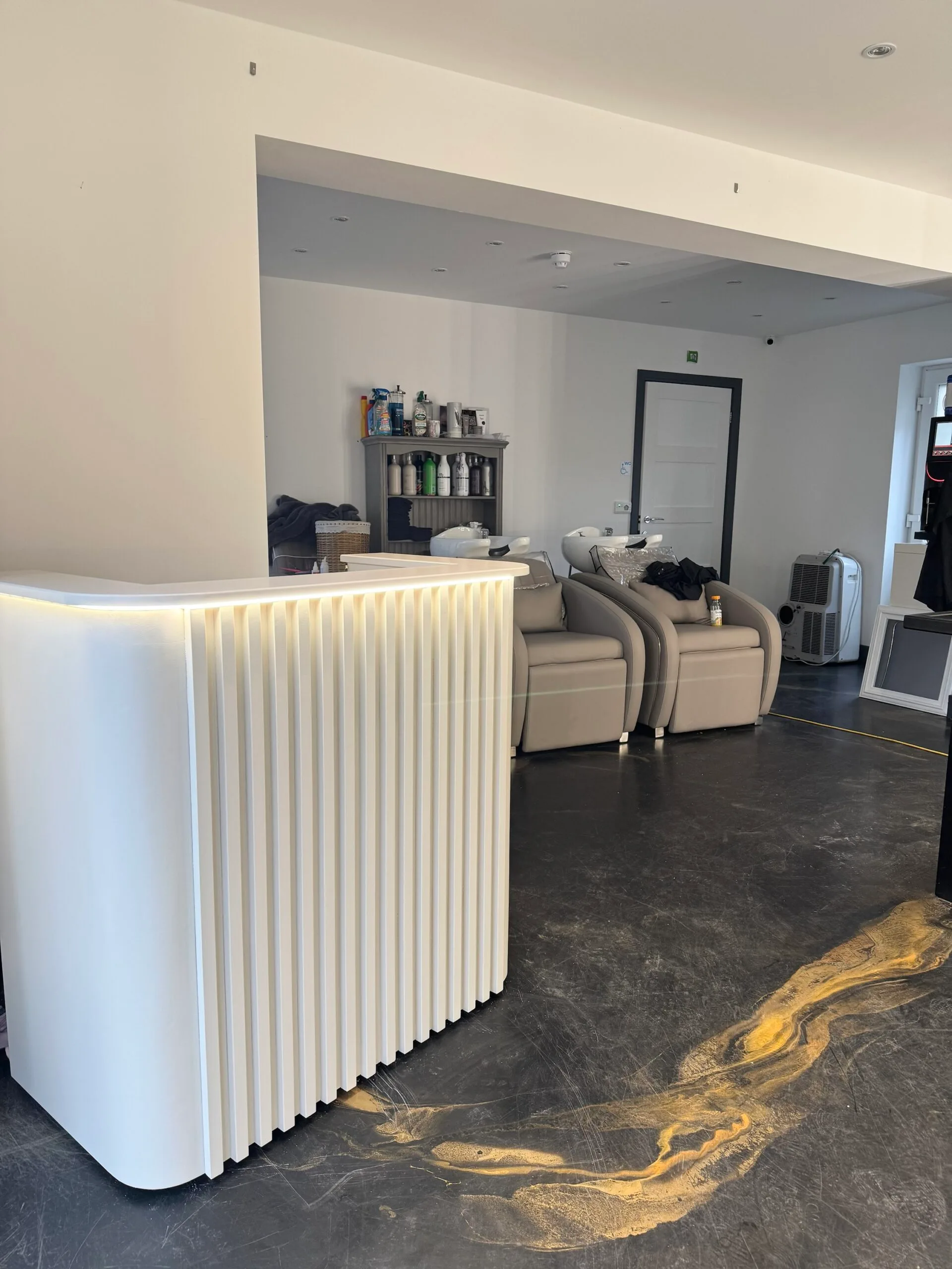 Bespoke Luxury Reception Desk, Small Reception Desk