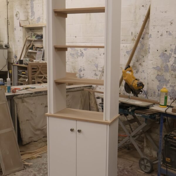 Bespoke Cabinet With Bookcase, Unique Bookshelf Cabinet