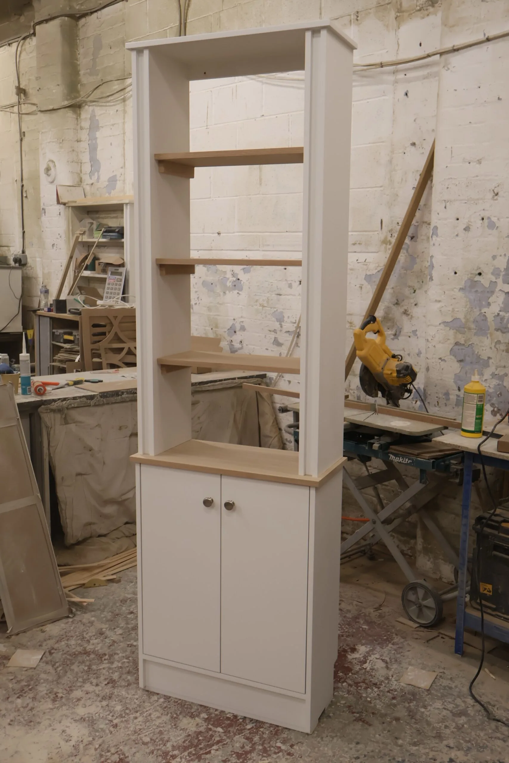 Bespoke Cabinet With Bookcase, Unique Bookshelf Cabinet