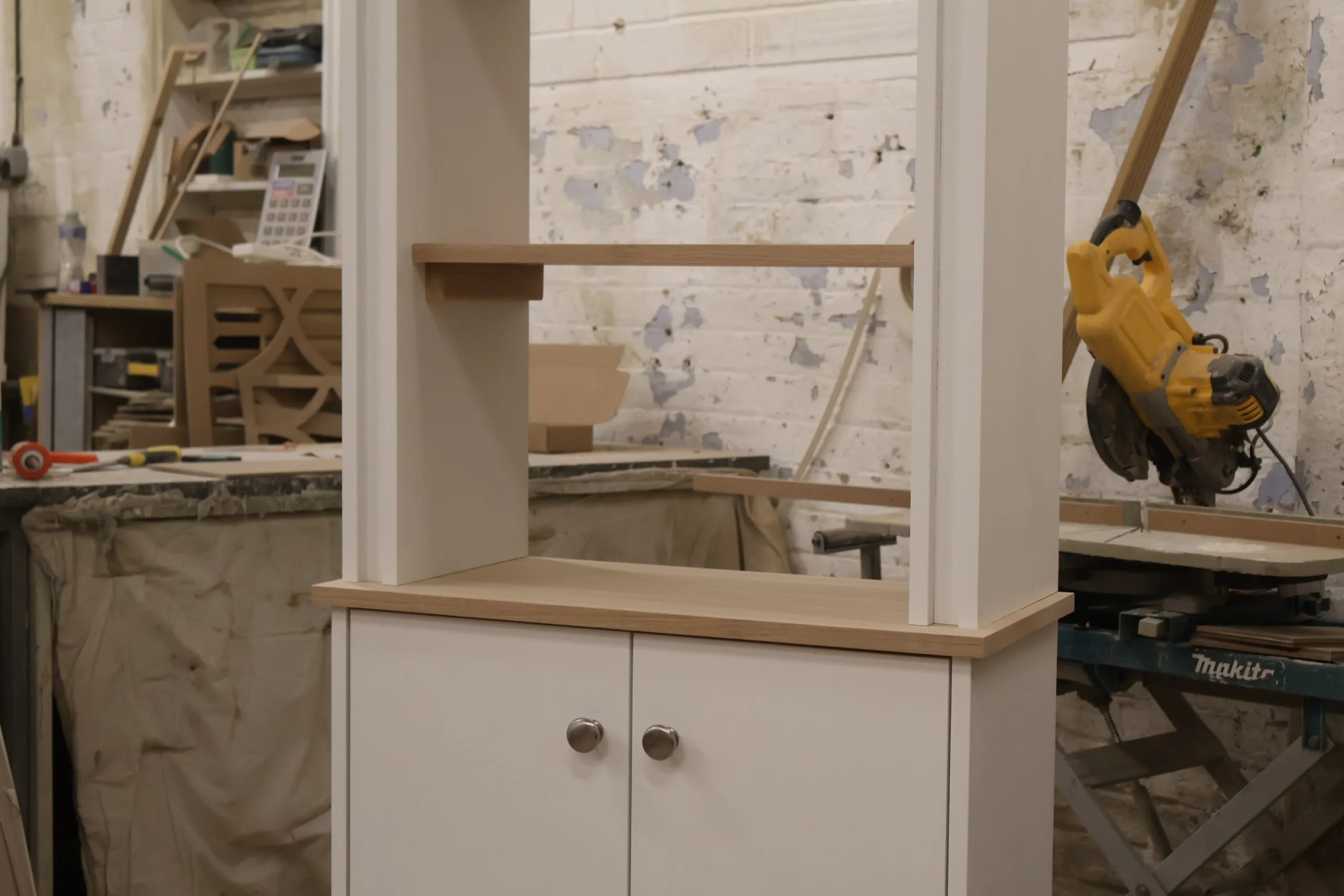 Bespoke Cabinet With Bookcase, Unique Bookshelf Cabinet