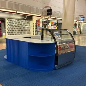 shopping centre kiosk
