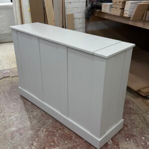 Motorised TV Stand, Luxury TV Unit Finished in Dove Grey