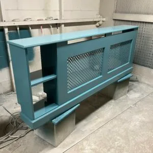 Regency Grill Radiator Cover with Side Shelves