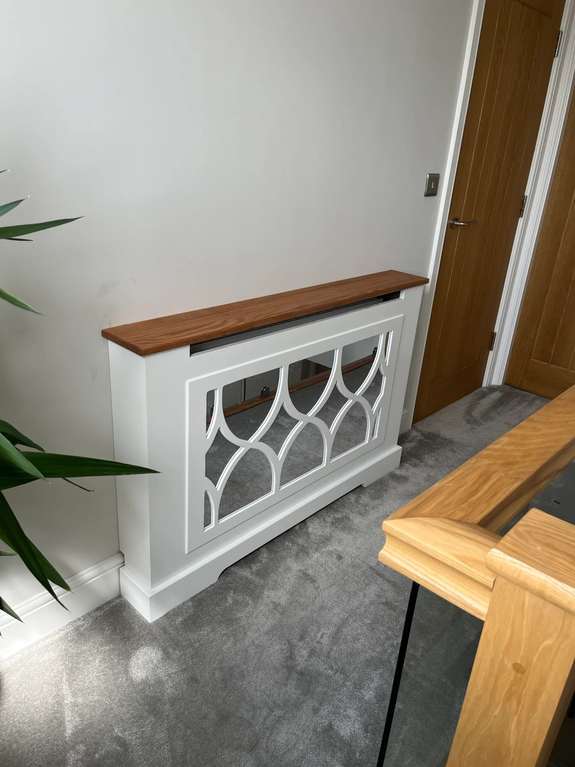 Custom Mirrored Radiator Cover The Florence