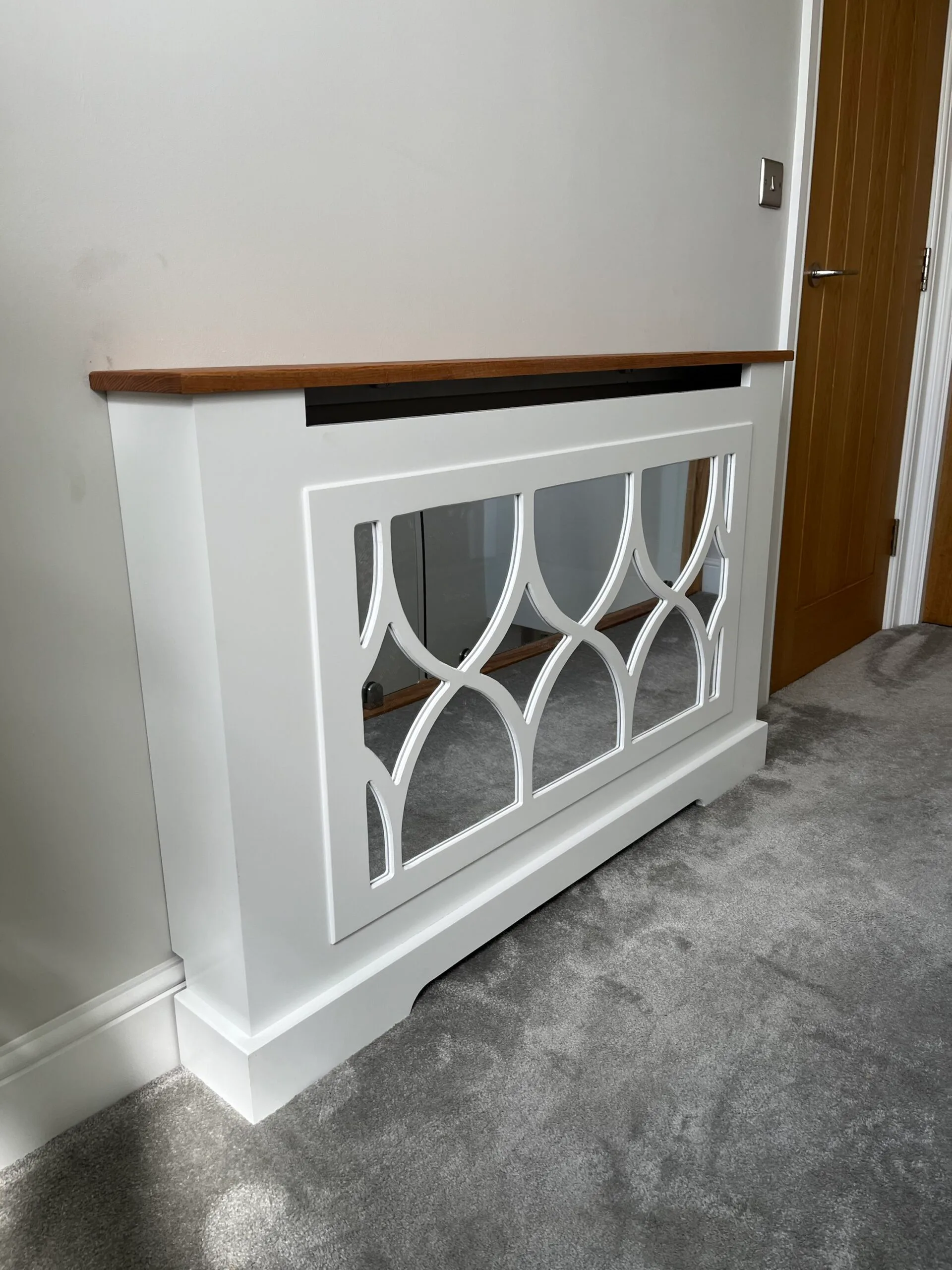 Custom Mirrored Radiator Cover The Florence - Image 2