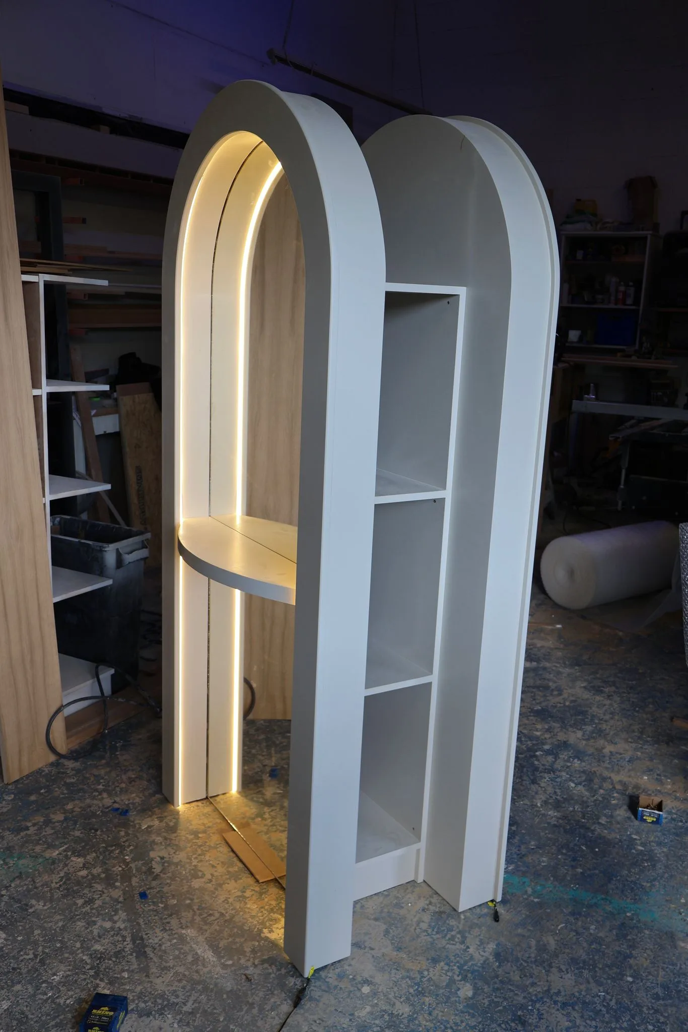 Double Sided Salon Mirror