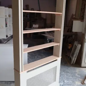 Regency Radiator Cover with Bookshelf, Bookcase Radiator cover