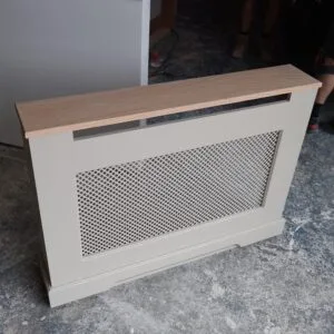 Regency Grill Radiator Cover with a Solid Oak Top