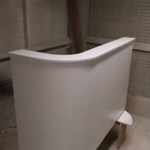 Bespoke Curved Reception Desk