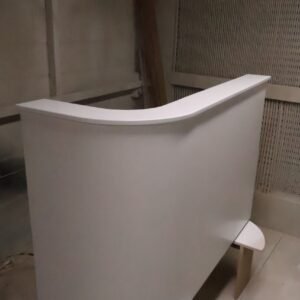 Bespoke Curved Reception Desk