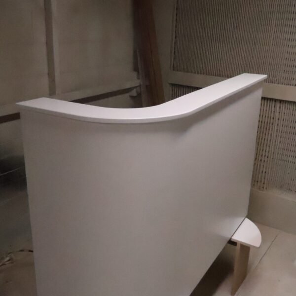 Bespoke Curved Reception Desk
