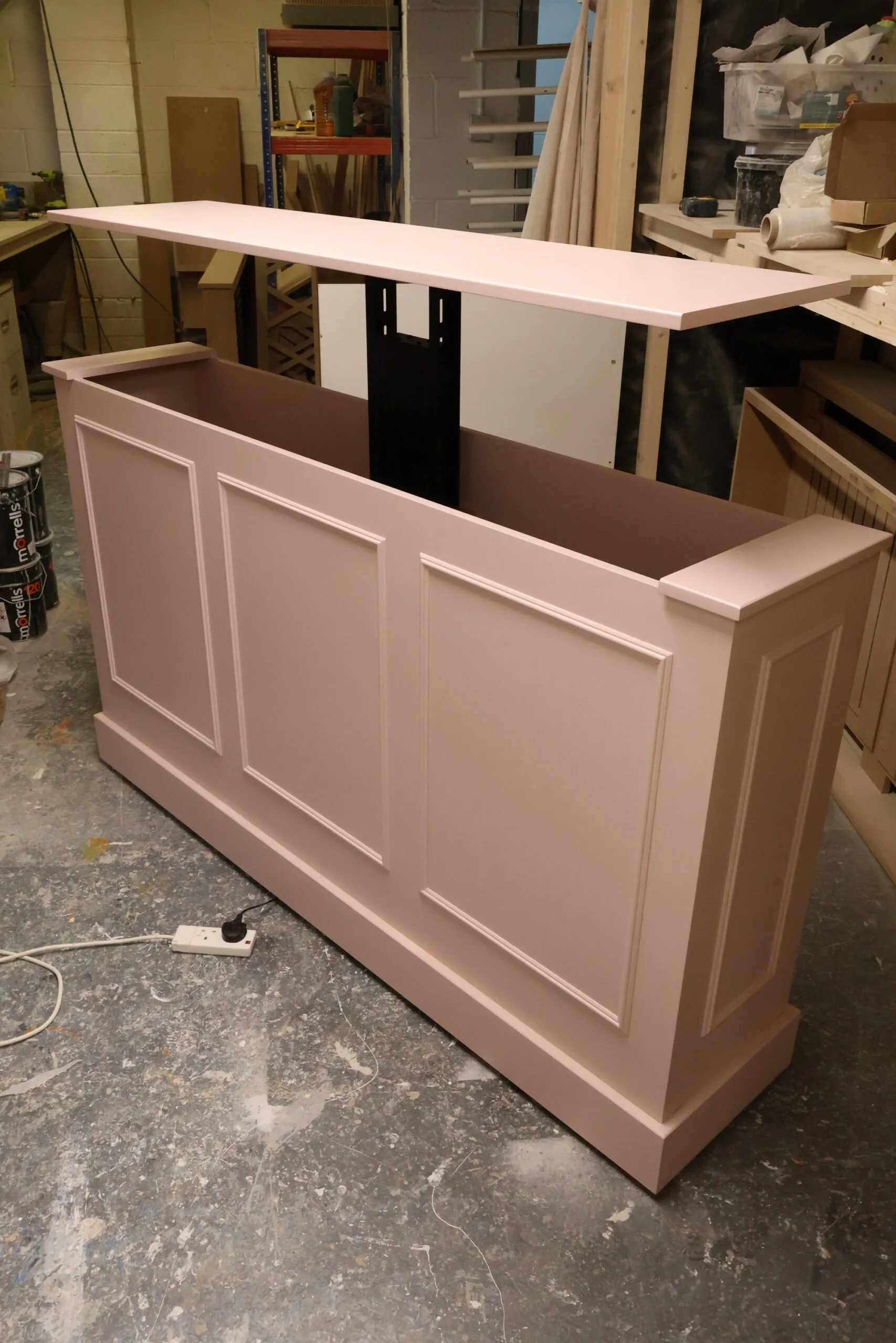 The Beaded Panel Motorised TV Lift Cabinet – Bespoke Luxury - Image 3