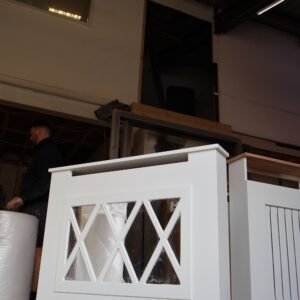 Mirrored Radiator Cover, The Bailey Radiator Cabinet