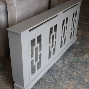 Rectangle Fretwork Radiator Cabinet