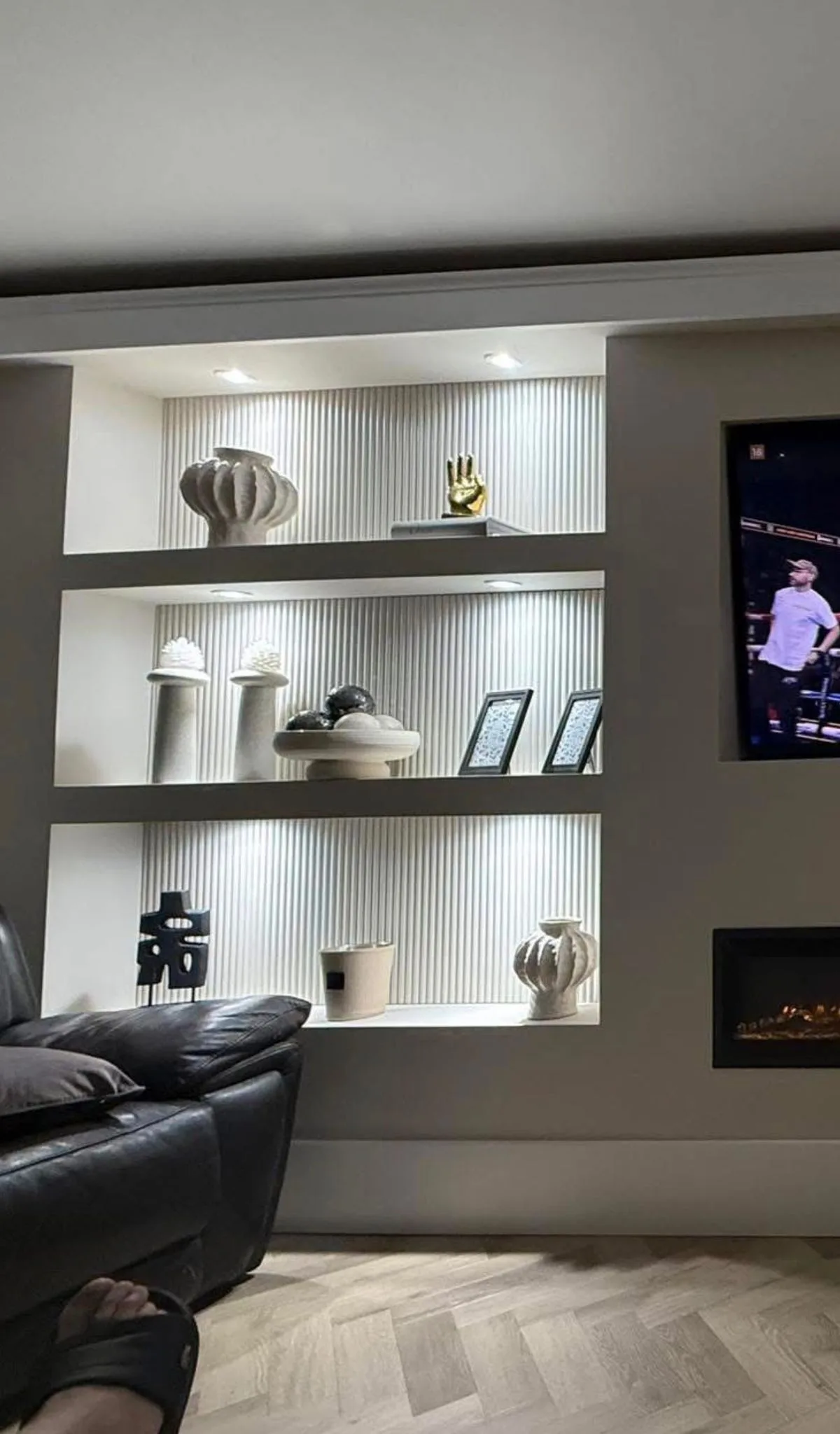 Reeded Wall Panelling