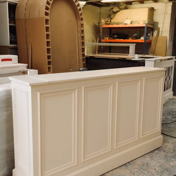 Motorised TV Stand White