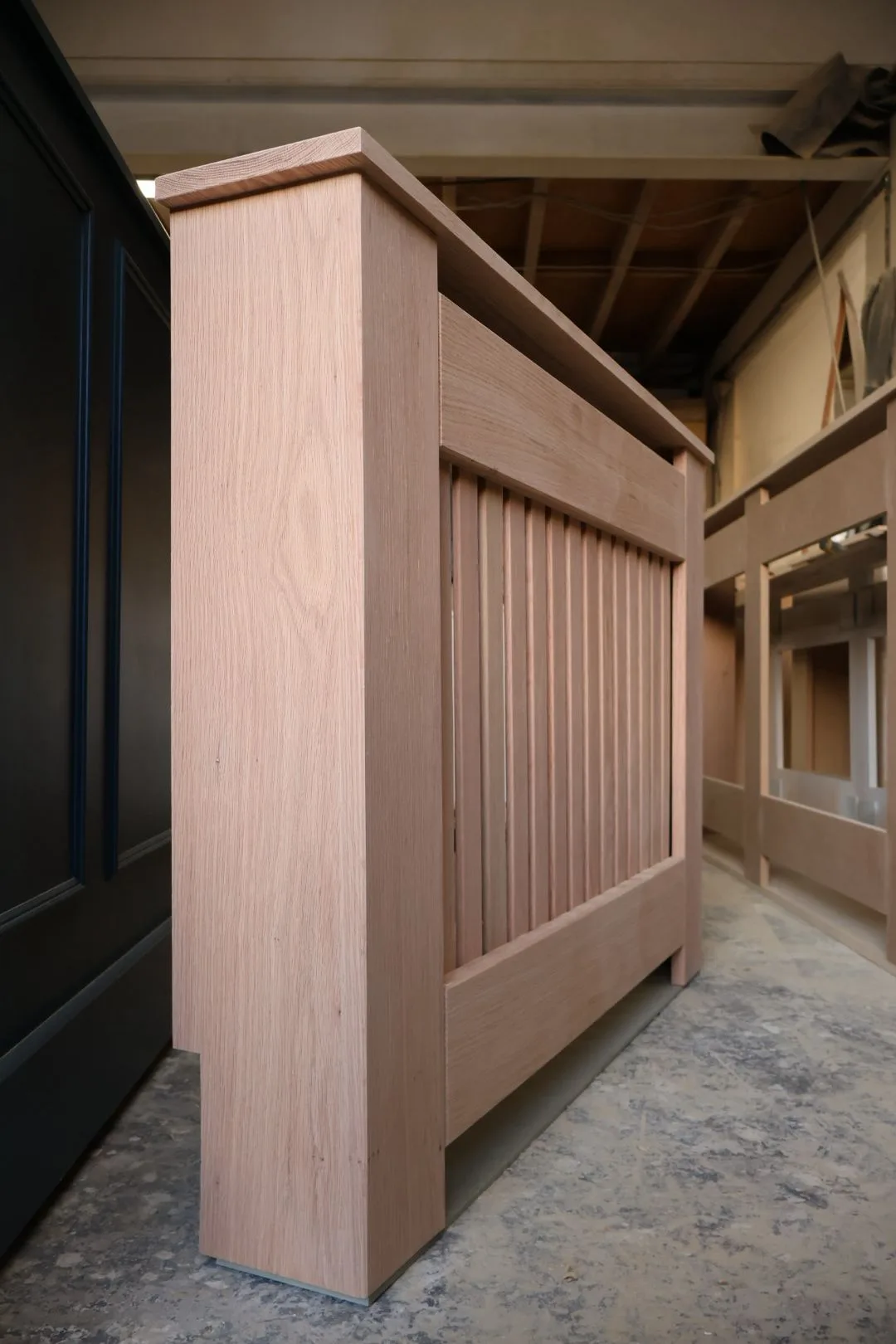 Solid Oak Radiator Cover