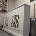 Mirrored Radiator Cabinet, Fold-Down Front Radiator Cover, The Florence