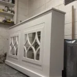 Mirrored Radiator Cabinet, Fold-Down Front Radiator Cover, The Florence