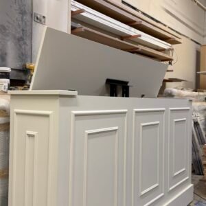 Bespoke Motorised TV Lift Cabinet – Classic Shaker Panel Design