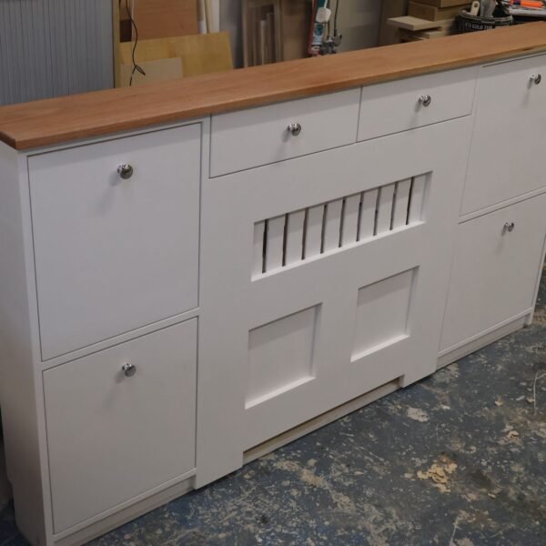 Dual-Storage Radiator Cover