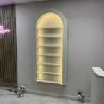 Curved Display | Elegant Wall‑Mounted Feature Unit